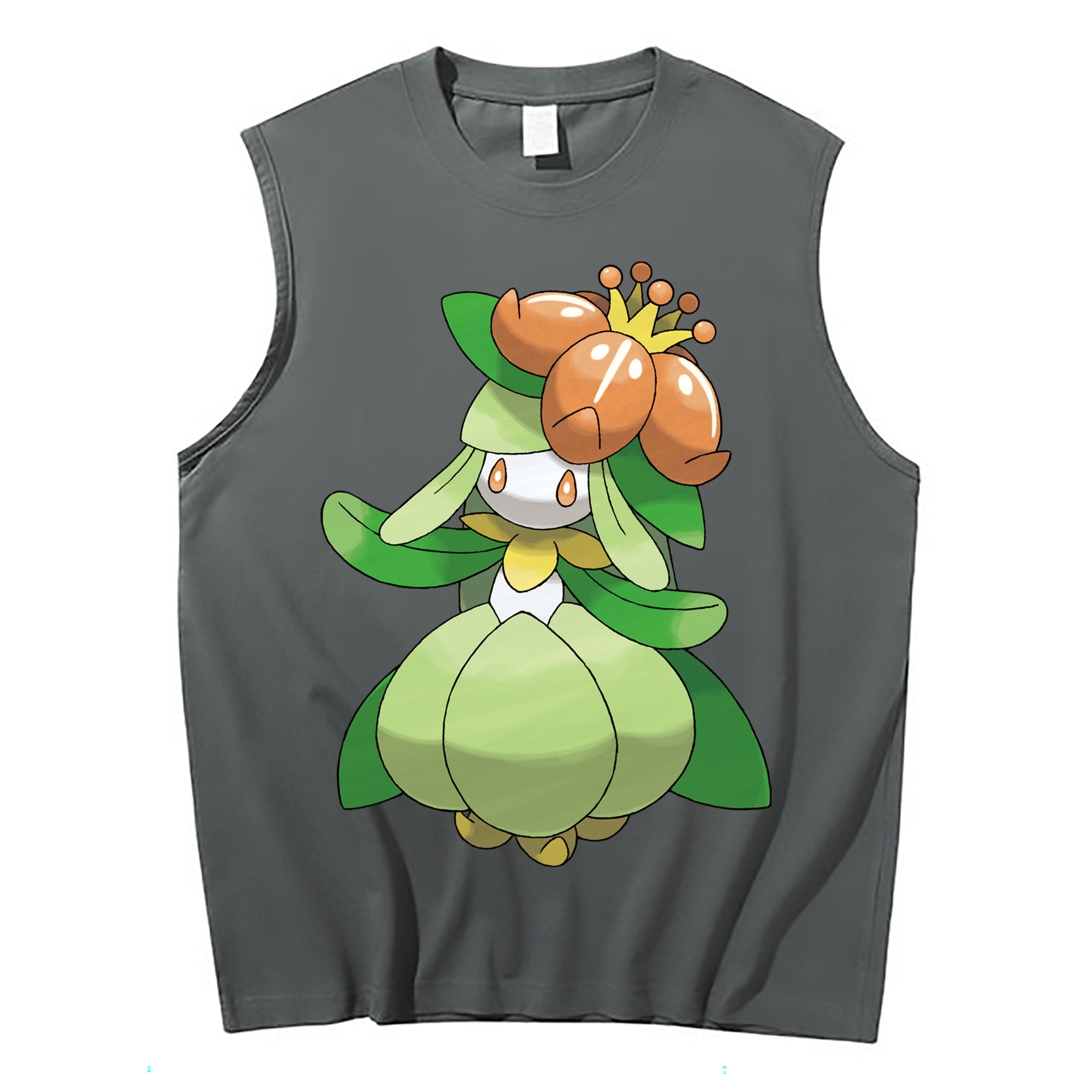 （画像用） ポケットモンスター Pokémon コットン100％タンクトップ（フロントプリント）
